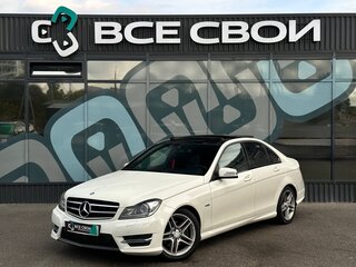 2012 Mercedes-Benz C-Класс 180 BlueEFFICIENCY III (W204) Рестайлинг, белый, 1770000 рублей, вид 1
