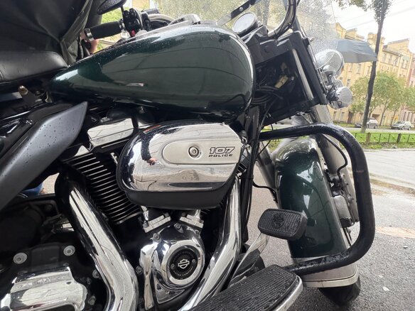 2018 Harley-Davidson Road King, зелёный, 1600000 рублей - вид 6