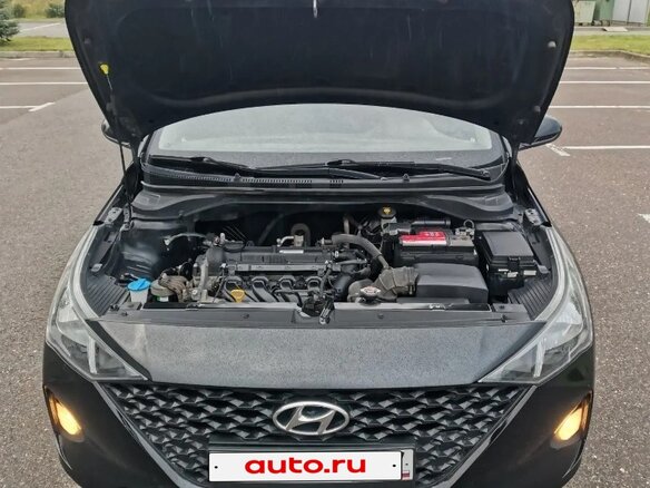 2020 Hyundai Solaris II Рестайлинг, чёрный, 1170000 рублей - вид 13