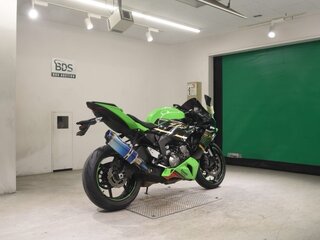 2020 Kawasaki ZX-6R Ninja, зелёный, 869000 рублей, вид 5