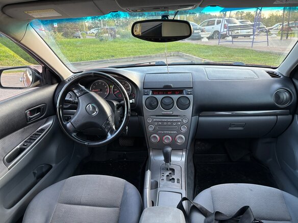 2004 Mazda 6 I (GG), красный, 510000 рублей - вид 8