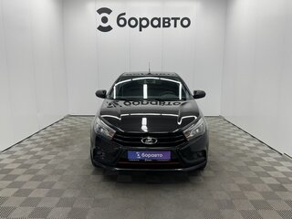 2018 Lada (ВАЗ) Vesta I, чёрный, 850000 рублей, вид 3