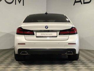 2020 BMW 5 серии 520d VII (G30/G31/G38) Рестайлинг, белый, 3830000 рублей, вид 4