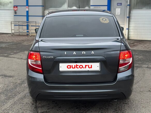 2024 Lada (ВАЗ) Granta I Рестайлинг, серый, 800000 рублей - вид 2