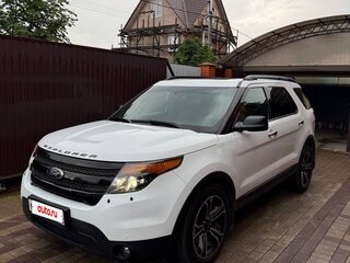 2013 Ford Explorer Sport V, белый, 1850000 рублей, вид 1
