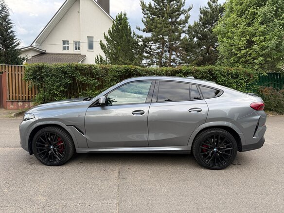 2025 BMW X6 30d III (G06) Рестайлинг, серый - вид 9