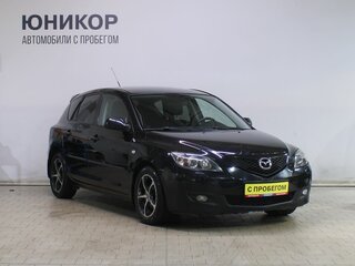 2007 Mazda 3 I (BK) Рестайлинг, чёрный, 519000 рублей, вид 3