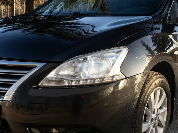2015 Nissan Sentra VII (B17), чёрный - вид 9