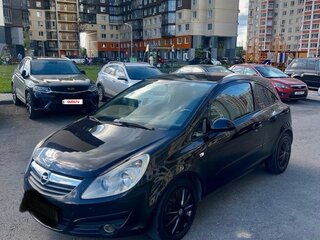 2007 Opel Corsa D, чёрный, 400000 рублей, вид 1