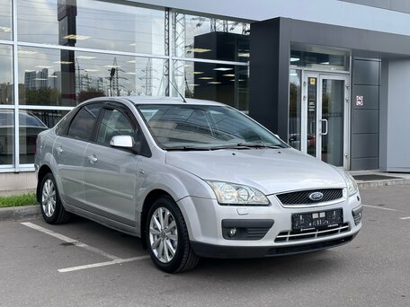 2007 Ford Focus II, серебристый, 380000 рублей, вид 1
