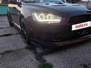 2008 Mitsubishi Lancer X, пурпурный, 1220000 рублей, вид 4