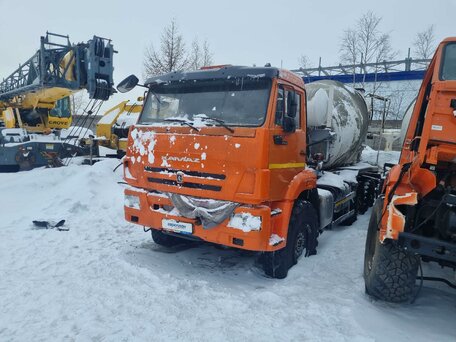 2023 КамАЗ Автобетоносмеситель, оранжевый, 4653750 рублей, вид 1