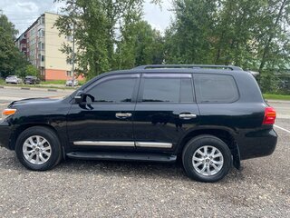 2013 Toyota Land Cruiser 200 Series Рестайлинг 1, чёрный, 3700000 рублей, вид 3