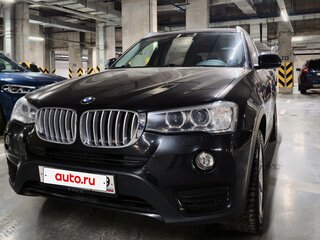 2017 BMW X3 28i xDrive II (F25) Рестайлинг, чёрный, 2300000 рублей, вид 2