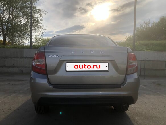 2020 Lada (ВАЗ) Granta I Рестайлинг, серый, 550000 рублей - вид 3