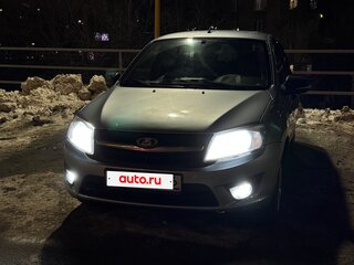 2014 Lada (ВАЗ) Granta I, голубой, 380000 рублей, вид 2