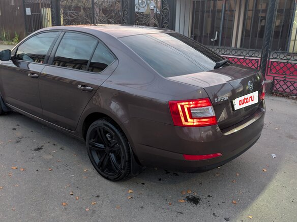 2014 Skoda Octavia III (A7), коричневый, 988000 рублей - вид 6