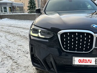 2021 BMW X4 20d II (G02) Рестайлинг, синий, 6500000 рублей, вид 3