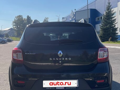 2015 Renault Sandero Stepway II, чёрный, 720990 рублей, вид 4