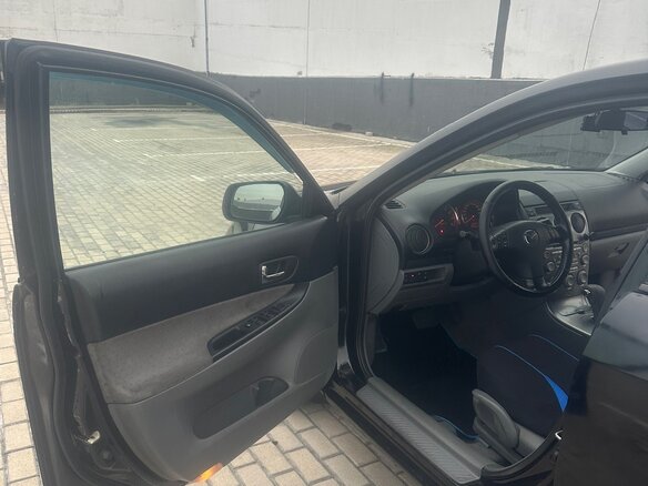 2004 Mazda 6 I (GG), чёрный, 265000 рублей - вид 8