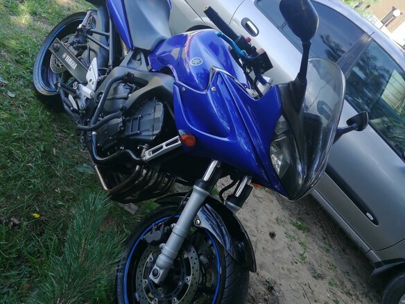 2005 Yamaha FZ6, синий, 410000 рублей - вид 1
