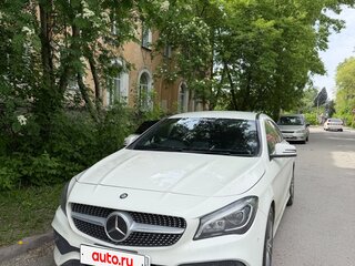 2016 Mercedes-Benz CLA 180 I (C117, X117) Рестайлинг, белый, 1700000 рублей, вид 4
