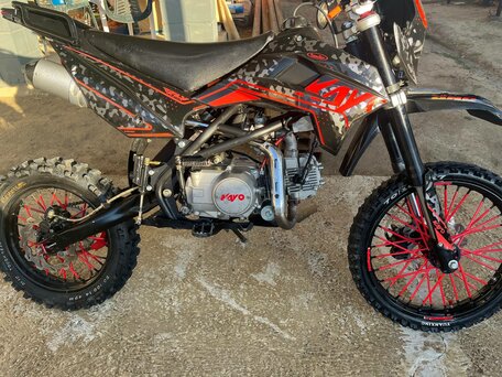 2021 Kayo Basic YX125, пурпурный, 61000 рублей, вид 2