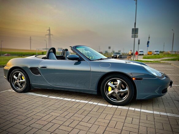 2003 Porsche Boxster I (986) Рестайлинг, серый, 2500000 рублей - вид 6
