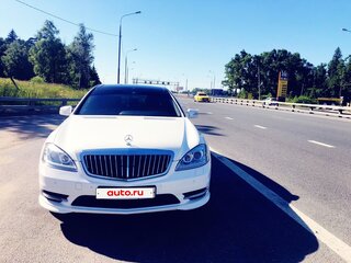 2012 Mercedes-Benz S-Класс 350 Long V (W221) Рестайлинг, белый, 1700000 рублей, вид 2