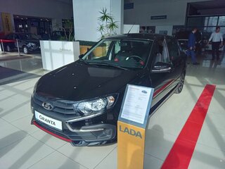 2026 Lada (ВАЗ) Granta Sportline I Рестайлинг, чёрный, 1369000 рублей, вид 1