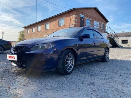 2004 Mazda 3 I (BK), синий, 380000 рублей, вид 1
