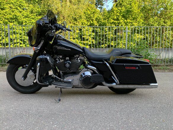 2003 Harley-Davidson Electra Glide, чёрный, 789000 рублей - вид 4