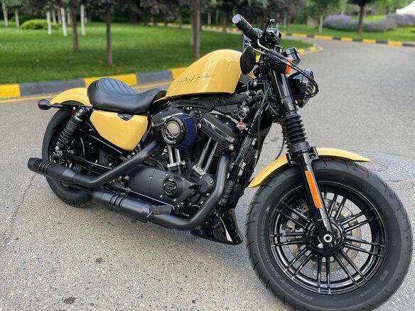 2018 Harley-Davidson Forty-Eight, бежевый, 1500000 рублей - вид 2