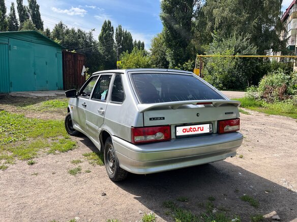 2011 Lada (ВАЗ) 2114, серебристый, 150000 рублей - вид 3