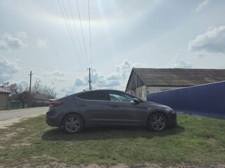 2017 Hyundai Elantra VI (AD), серый, 1133000 рублей, вид 5