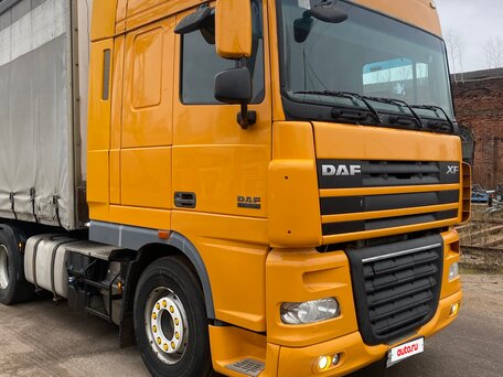 2010 DAF XF 105, жёлтый, 3355000 рублей, вид 2