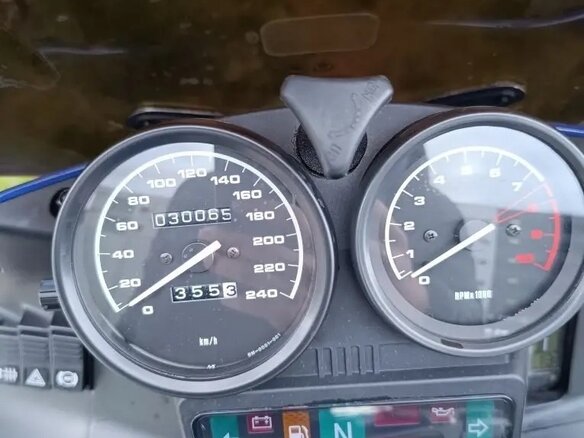 1995 BMW R 1100 RS, синий, 360000 рублей - вид 4