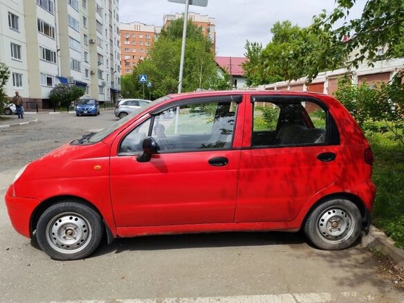 2006 Daewoo Matiz I Рестайлинг, красный, 160000 рублей - вид 6
