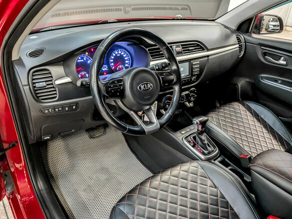 2017 Kia Rio IV, красный, 1299000 рублей - вид 15