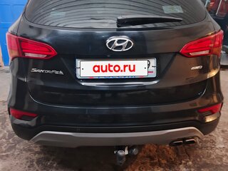 2016 Hyundai Santa Fe III Рестайлинг, чёрный, 2200000 рублей, вид 4