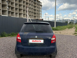 2010 Skoda Fabia II Рестайлинг, синий, 220000 рублей, вид 4