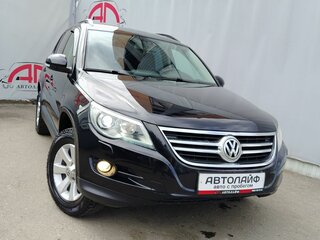 2011 Volkswagen Tiguan I, чёрный, 1079000 рублей, вид 4