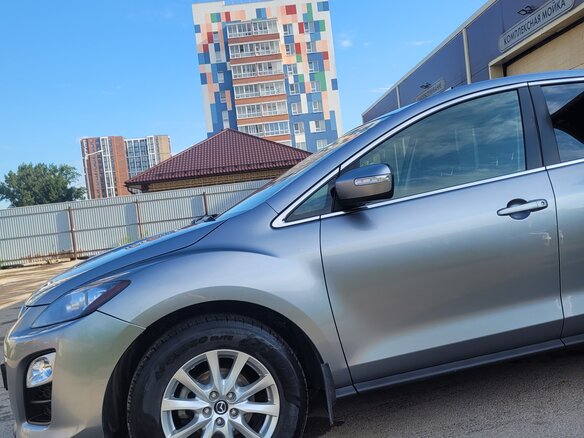 2011 Mazda CX-7 I Рестайлинг, серебристый, 840000 рублей - вид 8