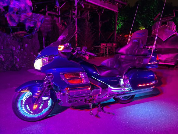 2002 Honda GL 1800 Gold Wing, синий - вид 19