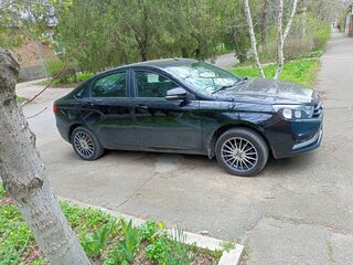2021 Lada (ВАЗ) Vesta I, чёрный, 1100000 рублей, вид 5
