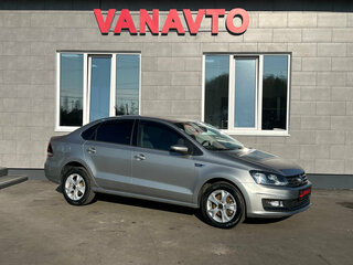 2018 Volkswagen Polo V Рестайлинг, серебристый, 1425000 рублей, вид 3