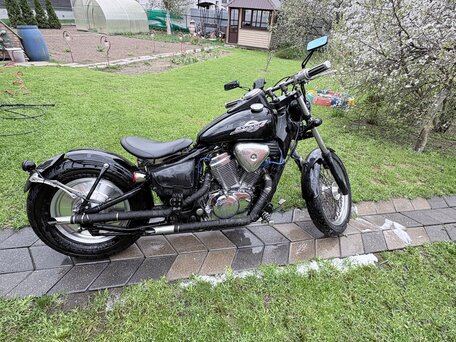 1997 Honda Steed 400, чёрный, 249000 рублей, вид 2
