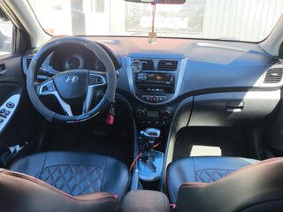2012 Hyundai Solaris I, серебристый, 720000 рублей, вид 5