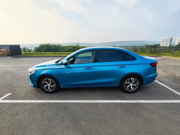 2023 Geely Emgrand II, синий, 1400000 рублей - вид 8
