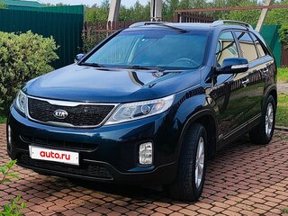 2017 Kia Sorento II Рестайлинг, синий, 1750000 рублей, вид 3